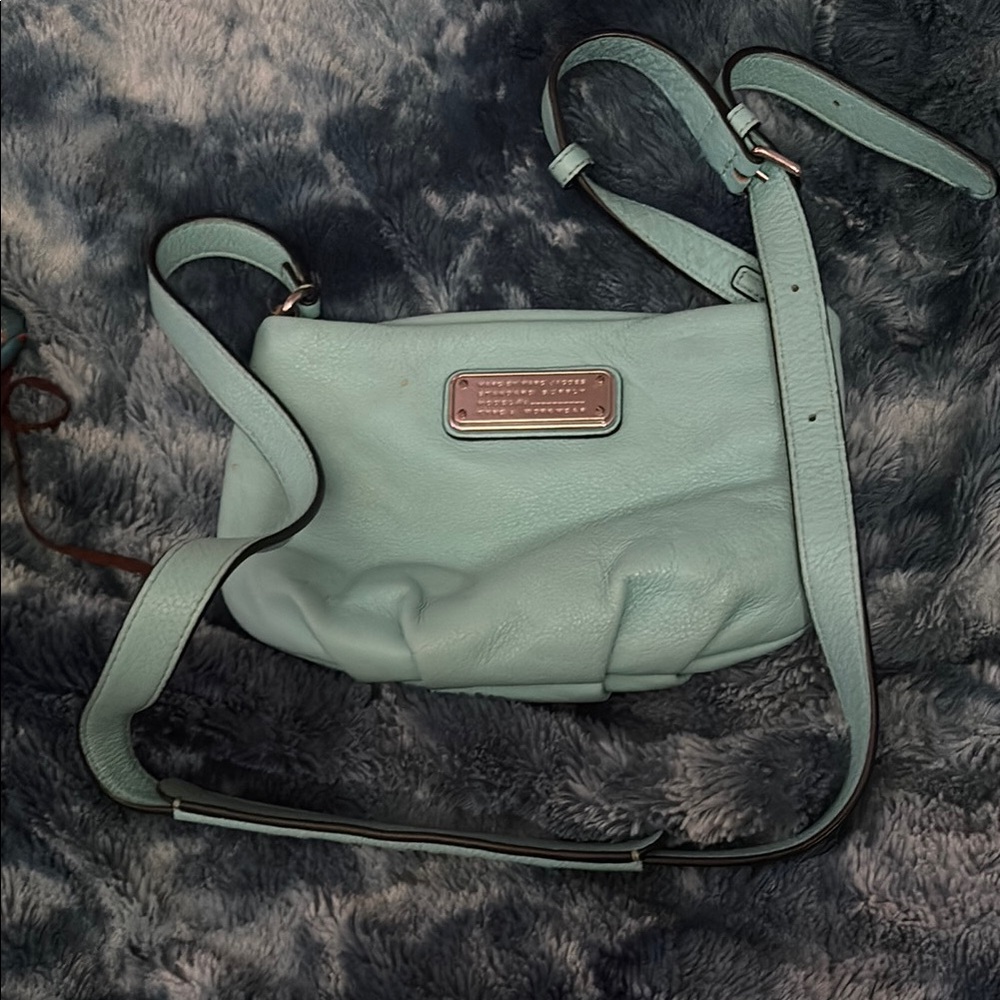 Marc Jacobs Green Crossbody Bag with Adjustable Strap